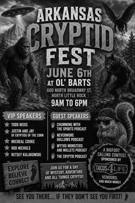 2026 Arkansas Cryptid Fest